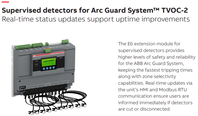 Flyer: Supervised detectors for Arc Guard System™ TVOC-2